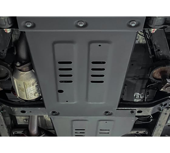 Защита АвтоБроня BAIC BJ40, V-2.0, АКПП, полный, 2023-, КПП, комплект крепежа, сталь 111.03504.1