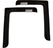 Дефлектор окон Rein 2 шт. IVECO STRALIS , накладной, скотч 3М, дымчатый RЕINWV844 REINWV844