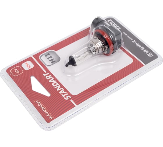 Галогенная лампа головного света AUTOSTANDART standart н11-12v pgj19-2, 55w 0905101