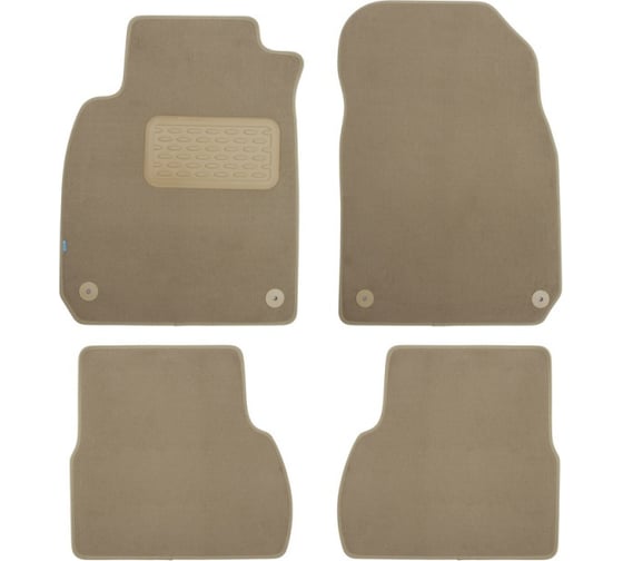 Коврики в салон Premium CADILLAC BLS АКПП 2006-2010, сед., 4 шт. КLEVER 04070122112kh 1