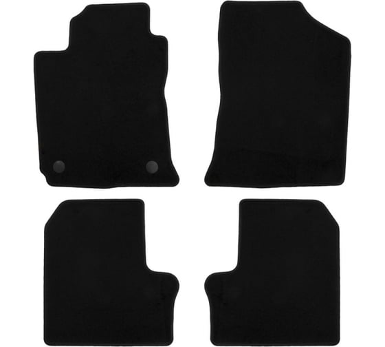 Коврики в салон Econom BYD F-3 2005-2013, сед., 4 шт. КLEVER 01710201200k 1