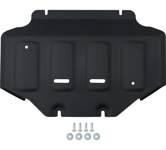 Защита картера Rival Tank 300 2023-н.в/500 2023-н.в, сталь 1.5 мм, с крепежом, 111.4802.1 1