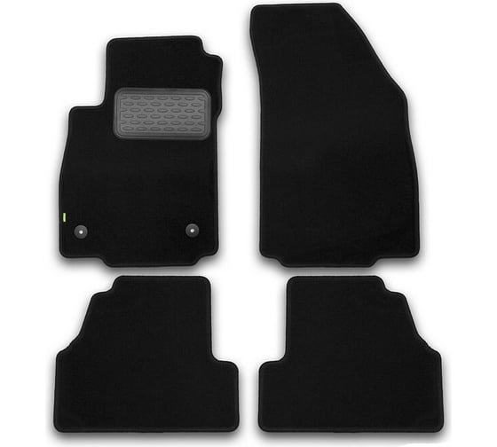 Коврики в салон Econom CITROEN Berlingo 2002-2015, мв., 4 шт. КLEVER01100901200k 1
