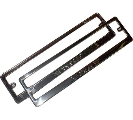 Рамка номерного знака DolleX, безадаптерная нержавеющая сталь штамп Xray, SPL-44