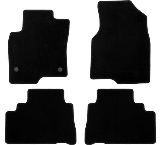 Коврики в салон Econom CHEVROLET Captiva 2012- внед., 4 шт. текстиль КLEVER 01081901200k