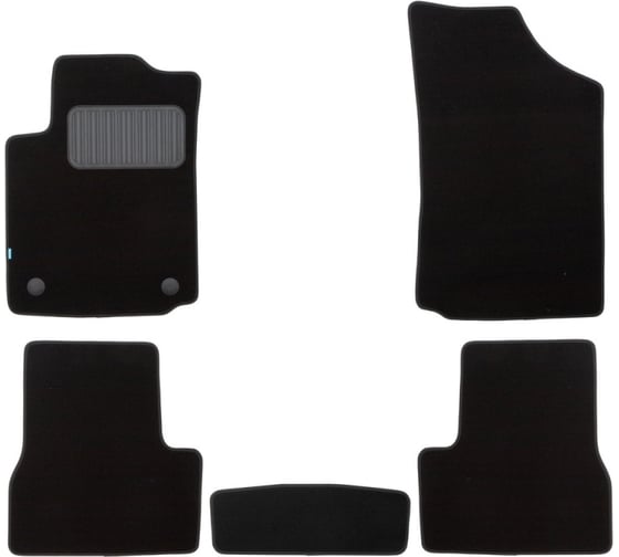 Коврики в салон Premium CITROEN C3 МК1 АКПП 2002-2008, хб., 5 шт. КLEVER03100122110kh