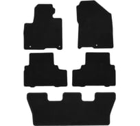 Коврики в салон Klever Econom KIA Sorento Prime 2016-, кросс., 5 шт. текстиль КLEVER01255401200k KLEVER01255401200k