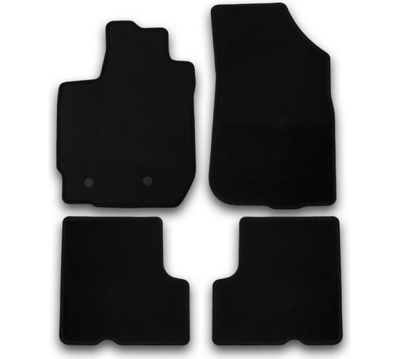 Коврики Klever Econom RENAULT Duster 2WD4WD, 2015-, кросс., 4 шт КLEVER01413301200k KLEVER01413301200k