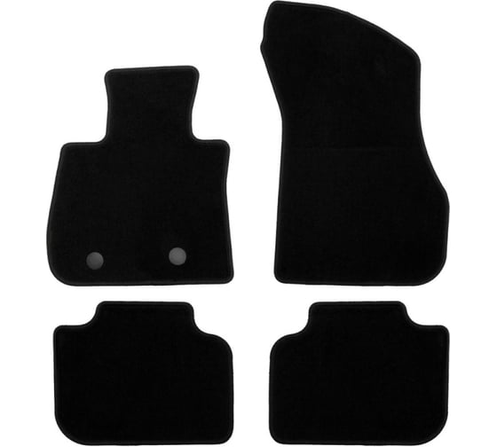 Коврики в салон Klever Econom BMW X1 F48, 4WD 2015-, кросс., 4 шт. КLEVER01053901200k 1
