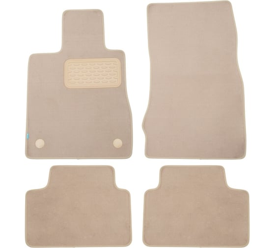 Коврики в салон Klever Premium MERSEDES-BENZ S-Class W220 АКПП 1998-2005, 4 шт. КLEVER04343522112kh 1