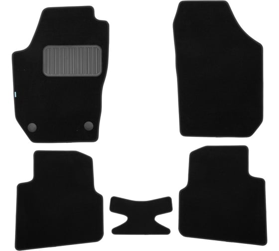 Коврики в салон Klever Premium SKODA Roomster 2006-2015, ун., 5 шт. текстиль КLEVER03450722110kh 1