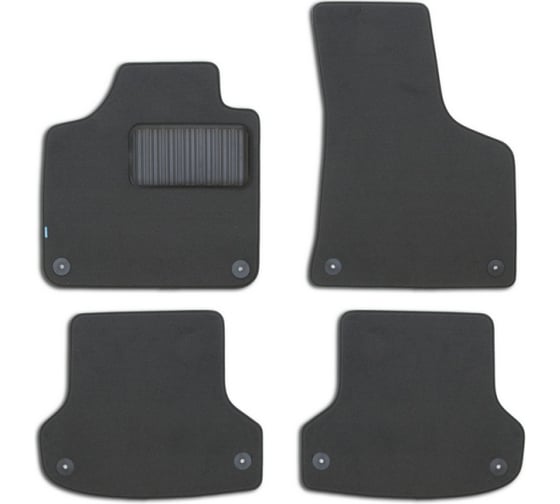 Коврики в салон Klever Premium AUDI A3 5D АКПП 2007-, хб., 4 шт. КLEVER03041022110kh 1