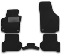 Коврики в салон Klever Premium SKODA Yeti 2009-, кросс., 5 шт. KVR03451022110kh