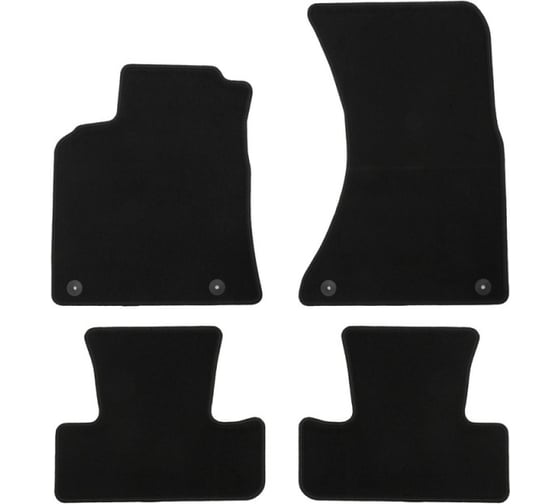 Коврики в салон Klever Econom AUDI Q5 АКПП 2008-2016, внед., 4 шт. КLEVER01041501200k KLEVER01041501200k 1