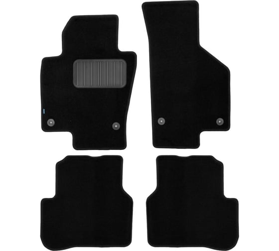 Коврики в салон Klever Premium VOLKSWAGEN Passat CC 2009-, куп., 4 шт. КLEVER03512522110kh 1