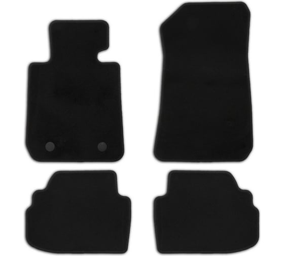 Коврики в салон Klever Econom BMW 3 купе E92 АКПП 2006-2013 куп., 4 шт. КLEVER010508101200k 1