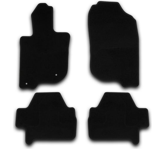 Коврики в салон Klever Econom MITSUBISHI Pajero Sport, 2008-2015, внед., 4 шт. КLEVER01352001200k 1