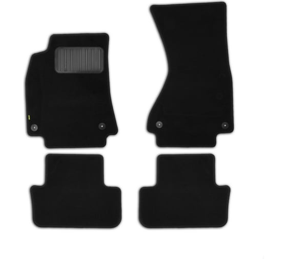 Коврики в салон Klever Standard AUDI A4 АКПП 2007-2015, сед., 4 шт. КLEVER020412101210kh 1