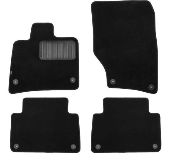 Коврики в салон Klever Premium AUDI Q7 АКПП 2010-2015, внед., 4 шт. КLEVER03041622110kh