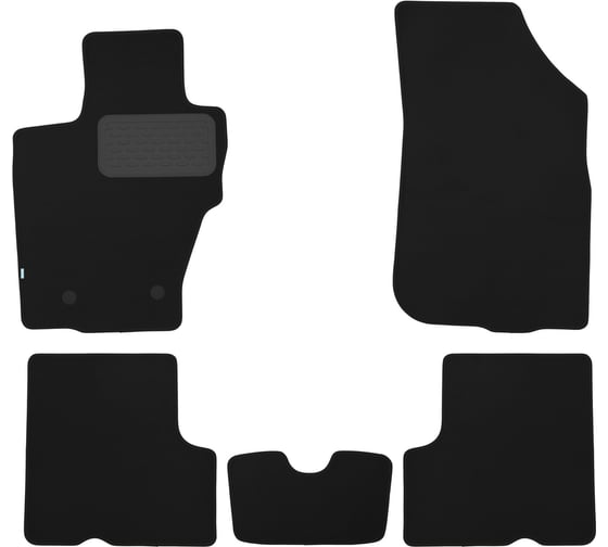 Коврики в салон Klever Premium RENAULT Duster 2WD4WD 2015-, кросс., 5 шт. KVR03413222110kh