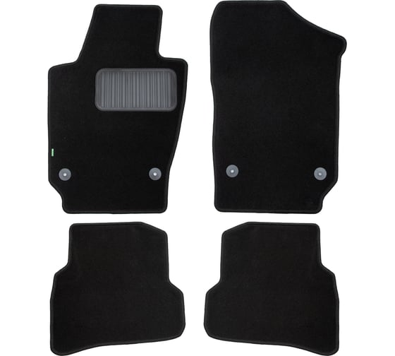 Коврики в салон Klever Standard SEAT Ibiza 2008- хб. 3d, 5d, ун., 4 шт. КLEVER02440301210kh KLEVER02440301210kh