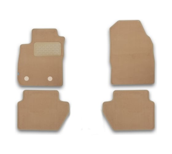 Коврики в салон Klever Premium BMW 5 Е60 АКПП 2003-2010, сед., 4 шт. КLEVER04050922112kh 1