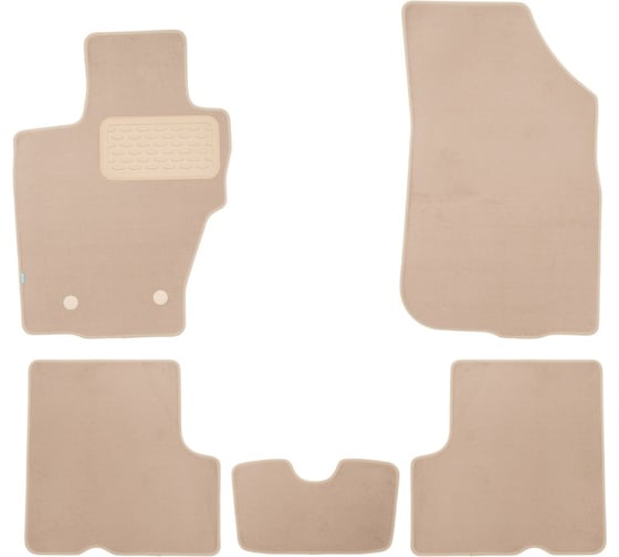 Коврики в салон Klever Premium RENAULT Duster 4WD 2011-2015, кросс., 5 шт. КLEVER04412922112kh KLEVER04412922112kh