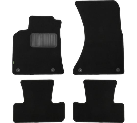 Коврики в салон Klever Standard AUDI Q5 АКПП 2008-2016, внед., 4 шт. текстиль КLEVER02041501210kh 1