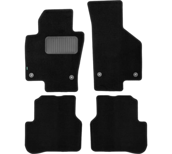 Коврики в салон Klever Standard VOLKSWAGEN Passat CC 2009- куп., 4 шт. текстиль КLEVER02512501210kh 1