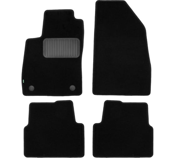 Коврики в салон Klever Standard RAVON R4 2015- сед., 4 шт. текстиль KVR02.104.003.01210kh 1