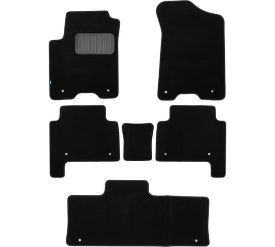 Коврики в салон Klever Premium NISSAN Patrol АКПП 2010-, внед., 6 шт. КLEVER03363322110kh