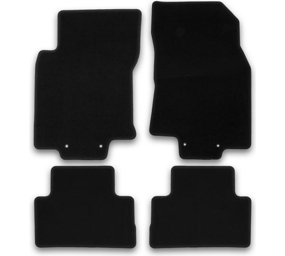 Коврики в салон Klever Econom NISSAN Qashqai, 2014- кросс., сборка РФ, 4 шт. КLEVER01365601200k 1