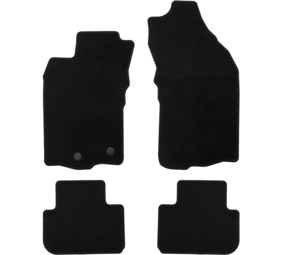 Коврики в салон Klever Econom ALFA ROMEO 147 АКПП 2000-2010, хб., 4 шт. текстиль КLEVER01020201200k KLEVER01020201200k 1