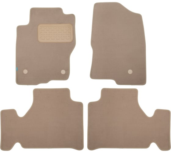 Коврики в салон Klever Premium NISSAN Navara АКПП 2010-, пик., 4 шт. КLEVER04362222112kh 1