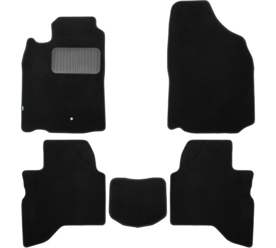 Коврики в салон Klever Premium MITSUBISHI Pajero Sport I 1998-2008, 5 шт. КLEVER03350722110kh 1