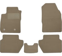 Коврики в салон Premium Klever, SSANGYONG Rexton 2006-2012, 2012- внед., 5 шт, КLEVER04610622112kh