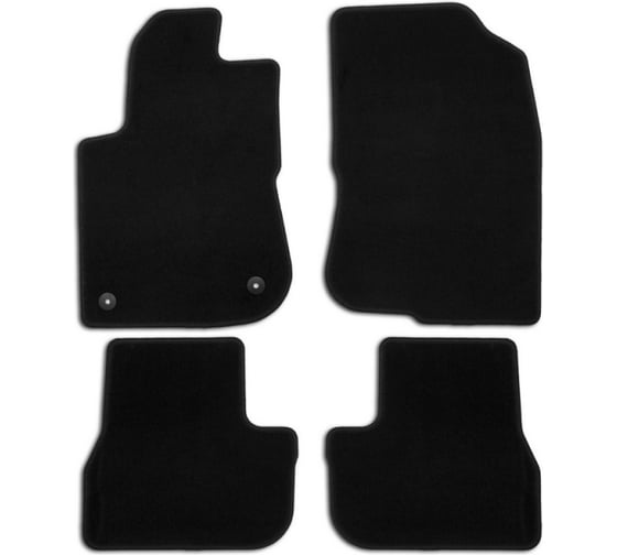 Коврики в салон Klever Econom PEUGEOT 2008 2014- кросс, 4 шт. текстиль КLEVER01382401200k 1