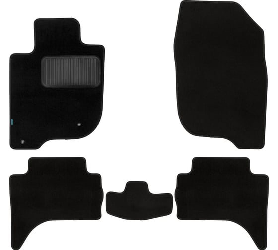 Коврики в салон Klever Premium MITSUBISHI L200 2005-2015, пик., 5 шт. текстиль КLEVER03351022110kh