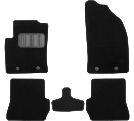 Коврики в салон Klever Premium FORD Fusion АКПП 2002-2012, хб., 5 шт. текстиль КLEVER03160622110kh 1