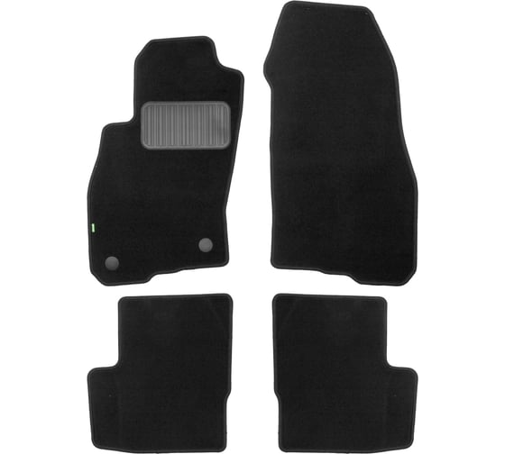 Коврики в салон Klever Standard FIAT Grande Punto 5D 2005-2011, хб., 4 шт. КLEVER02150901210kh 1