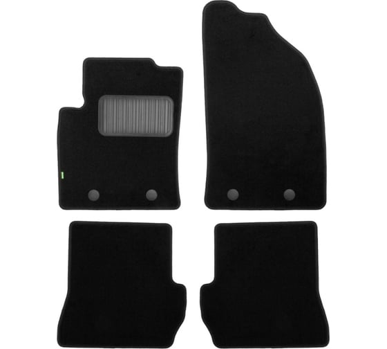 Коврики в салон Klever Standard FORD Fusion АКПП 2002-2012, хб., 4 шт. текстиль КLEVER02160601210kh 1
