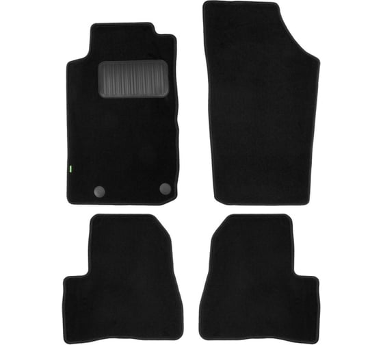 Коврики в салон Klever Standard PEUGEOT 206 1998- сед., хб., 4 шт. текстиль КLEVER02380101210kh 1