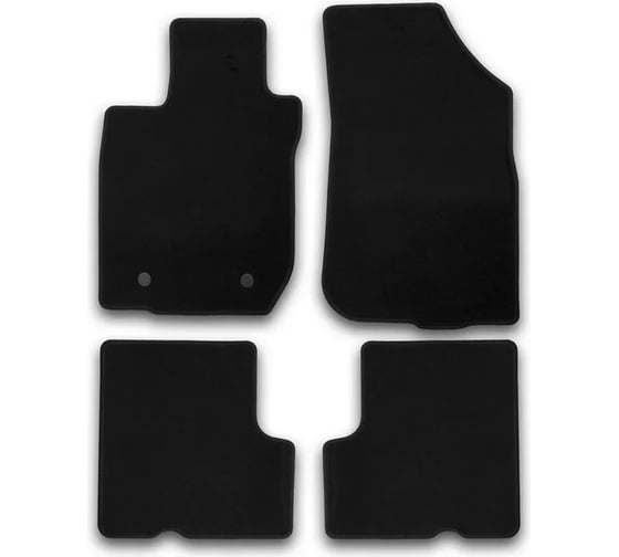 Коврики в салон Klever Premium Volkswagen Passat CC, АКПП, 2011-, 4 шт. КLEVER03514122110kh 1