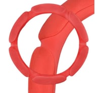 Оплетка SKYWAY Sponge classic 6 подушечек, XL, красный, замша S01101020