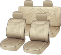 Чехлы на сиденья SKYWAY Forward-8 полиэстер, 11 предметов, бежевый S01301018