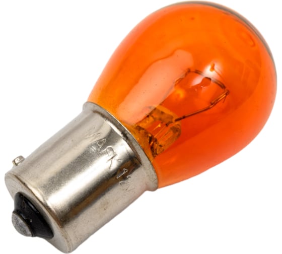 Автомобильная лампа МАЯК ORANGE 4660007275434 PY21W, 12V, 21W, BAU15s, смещенный цоколь 61218ORANGE