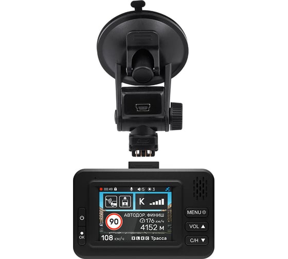 Комбо-устройство INCAR Tibet GPS, радар-детектор, fullHD, wi-fi, 2.3" SDR-45