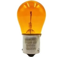 Автомобильная лампа МАЯК PY21W, 12V, 21W, BA15s, Orange 11213Or