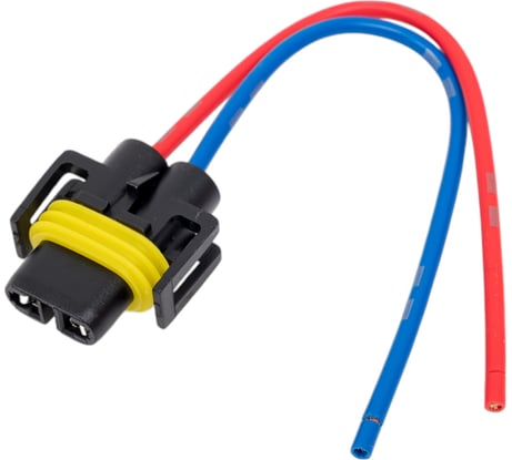 Монтажная колодка МАЯК для автоламп Н8 PGJ19-1, H11 PGJ19-2, Н27/2 PGJ13 PLASTIK S=2.5mm, L=130mm 4680498006010 LT539
