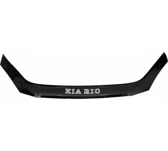 Дефлектор капота REIN KIA RIO II 2005-2011 RЕINHD674